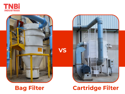 Bag Filter vs Cartridge Filter Which Dust Collection System is Better for Your Plant - TNBi Blog Covers