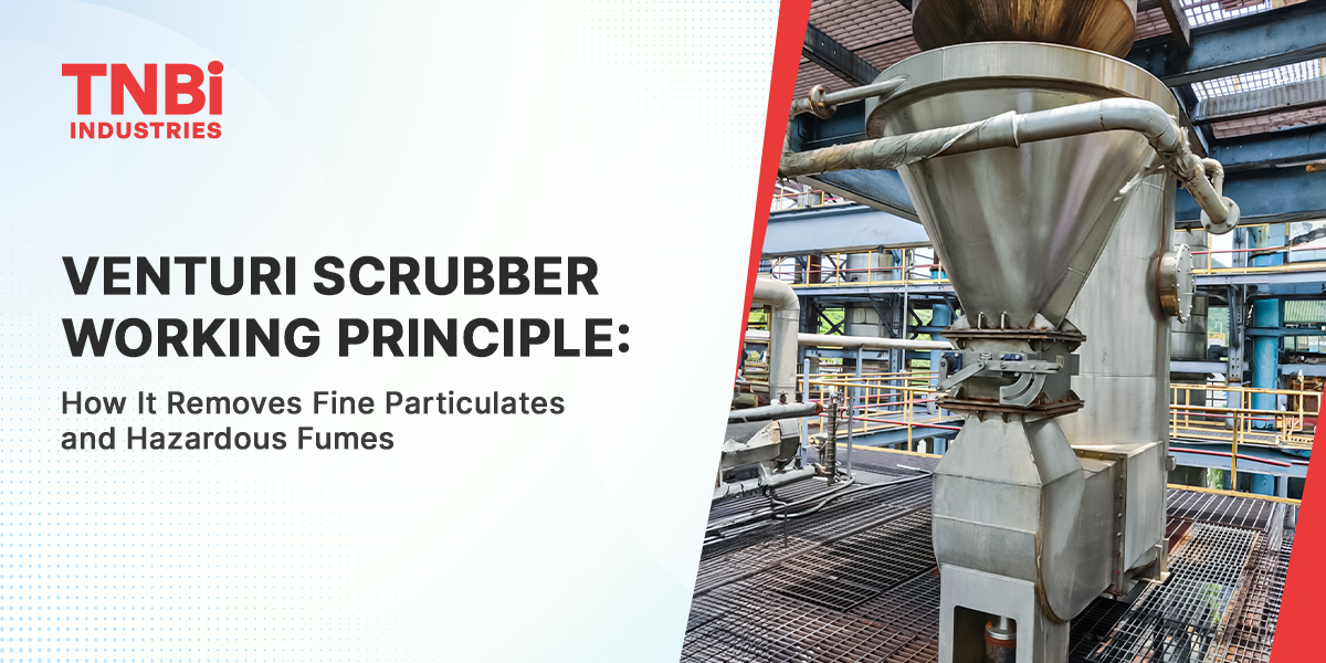 Venturi Scrubber Working Principle How It Removes Fine Particulates and Hazardous Fumes